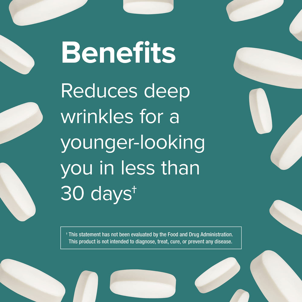 Webber Naturals Collagen30-hydration-glow image conveys a dewy complexion after use.