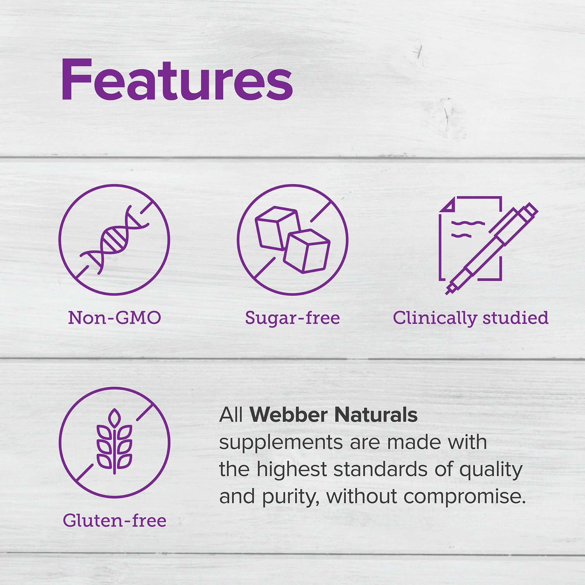 Webber Naturals Collagen30 tablets-closeup shows compact tablets for daily hydration.