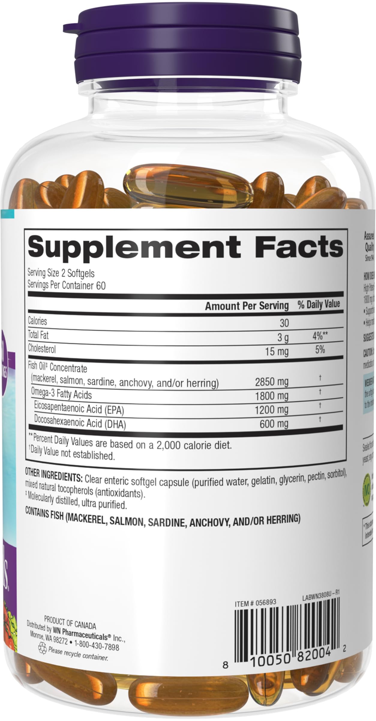 Webber Naturals joint comfort graphic with product context.