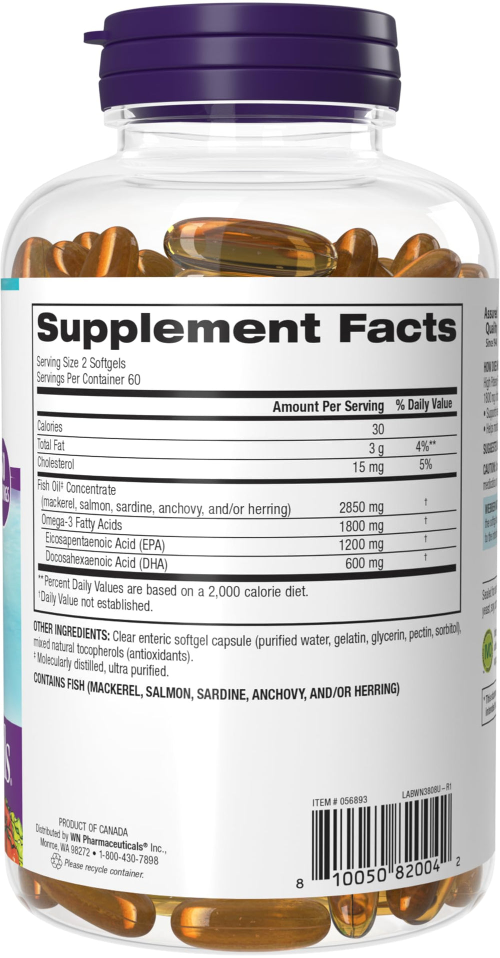 Webber Naturals joint comfort graphic with product context.