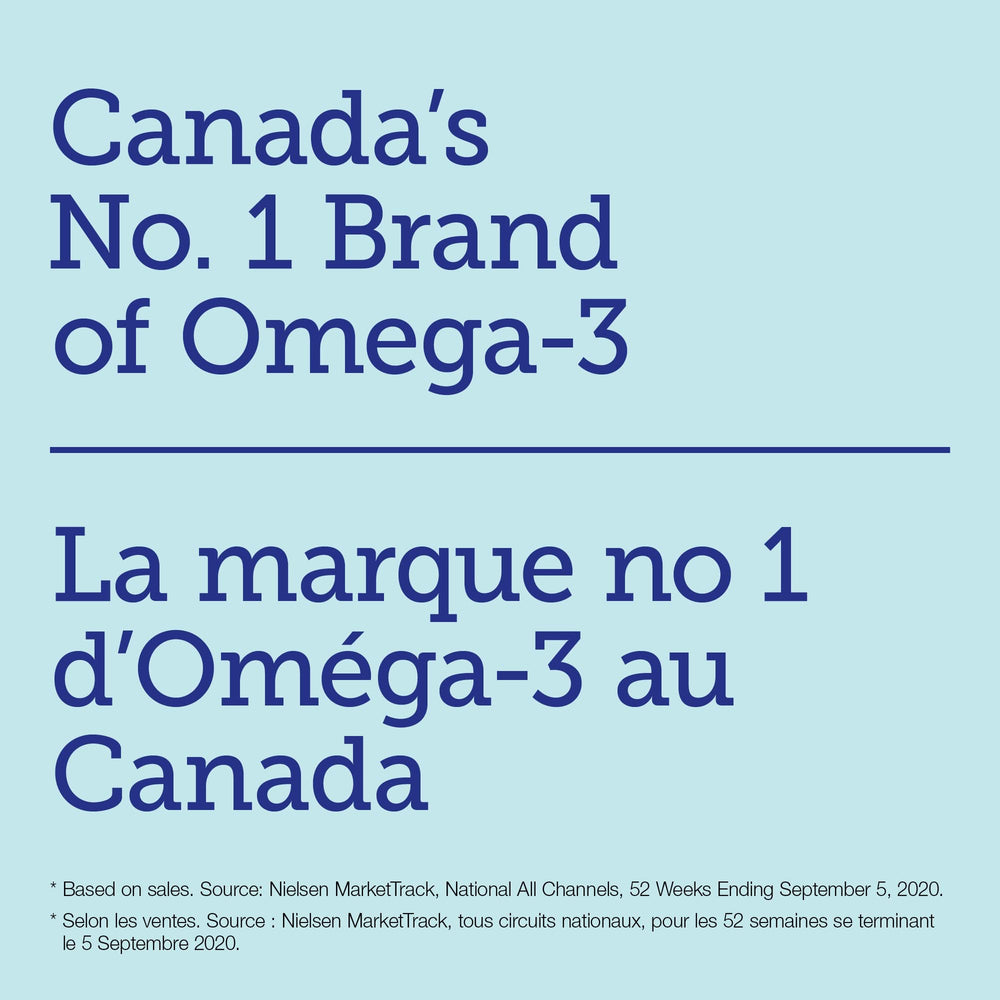 Webber Naturals omega oils suggesting joint support and healthy mobility
