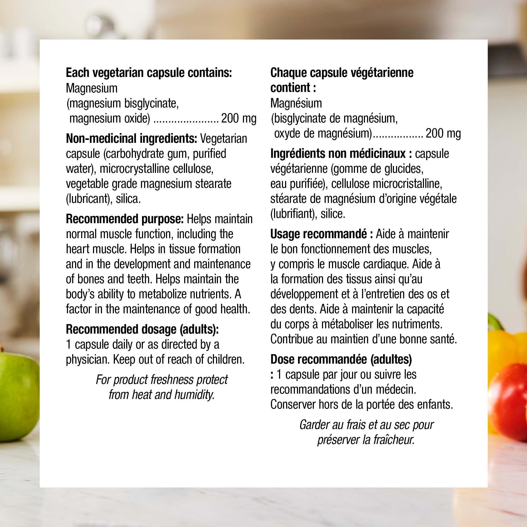 Image illustrating gentle on digestion concept for Webber Naturals magnesium bisglycinate