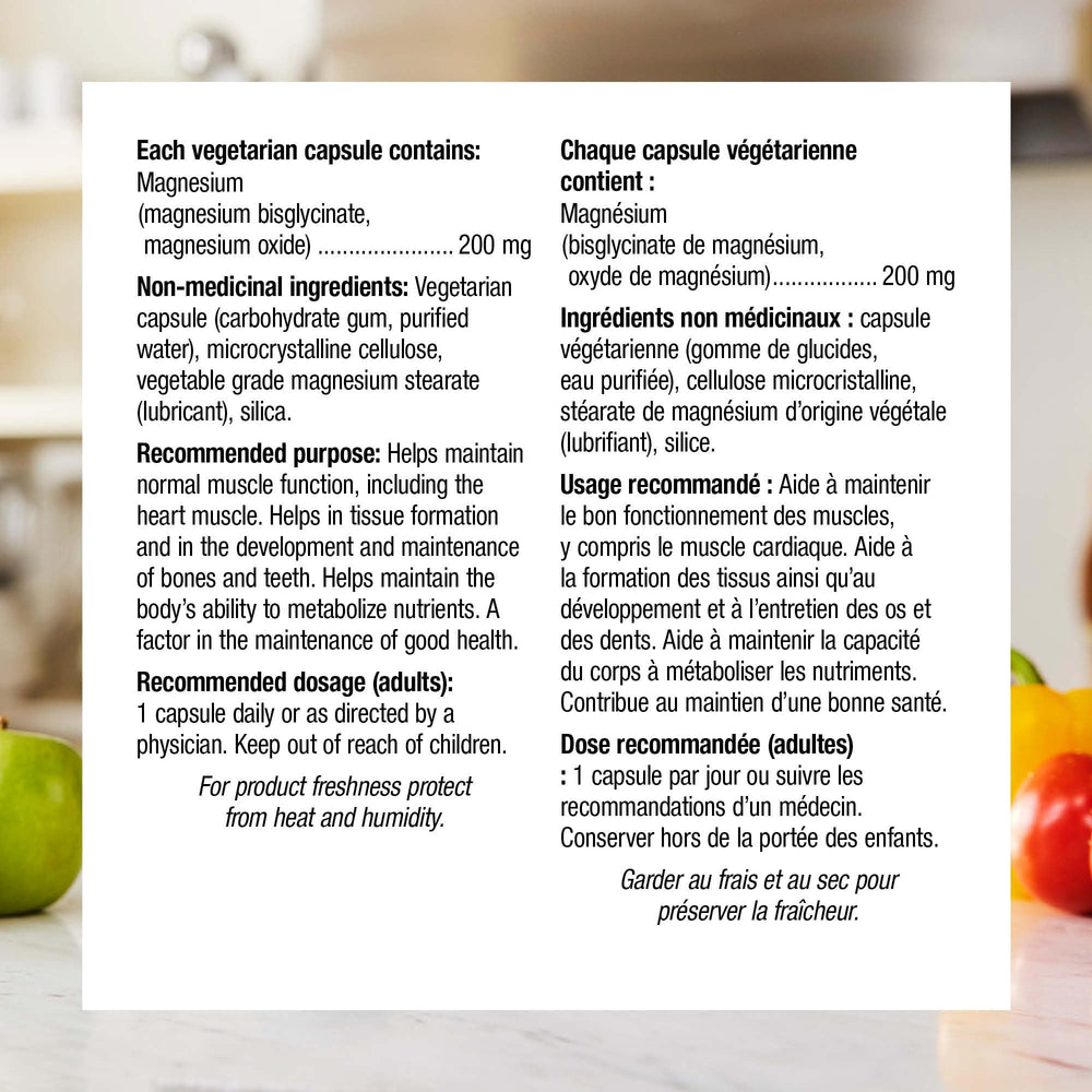 Image illustrating gentle on digestion concept for Webber Naturals magnesium bisglycinate
