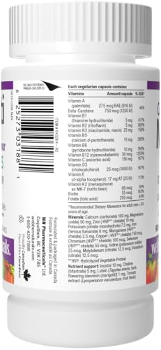 Webber Naturals Men's Most Complete Multi capsule texture macro shot implies premium quality