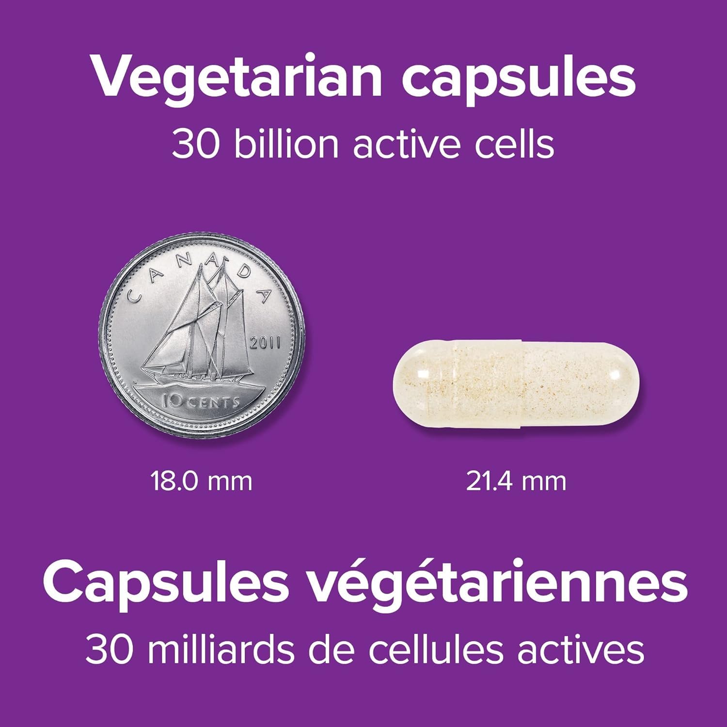 Webber Naturals Probiotic 30 Billion expiry date graphic.
