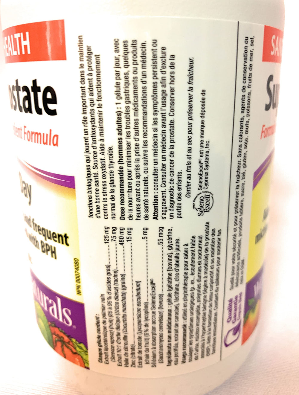 Webber Naturals blend featuring pumpkin seed oil for antioxidant support