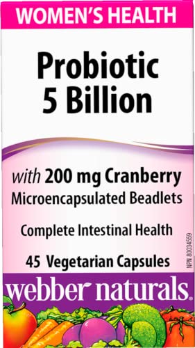 Webber Naturals bottle with cranberry fruits evokes flavor and daily routine