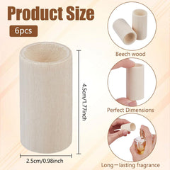 WEBEEDY round beech wood diffuser on a desk, adding gentle aroma to workspace