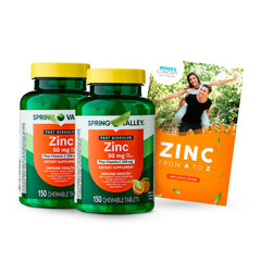 Weber's Wonders fast-dissolve zinc tablet with vitamin C for quick everyday use