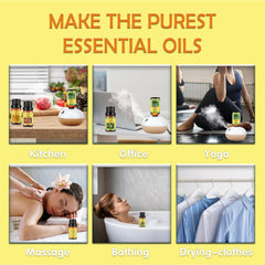 WECONA Lime oil bottle for zesty notes and energizing spaces.