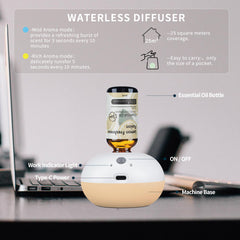 Wecona diffuser with ambient lighting for cozy spaces