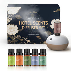 Wecona waterless diffuser charging for continuous fragrance in any room