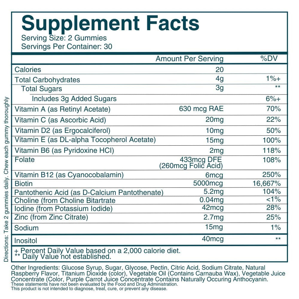WEEM product label with nutrition info highlighting extra strength support