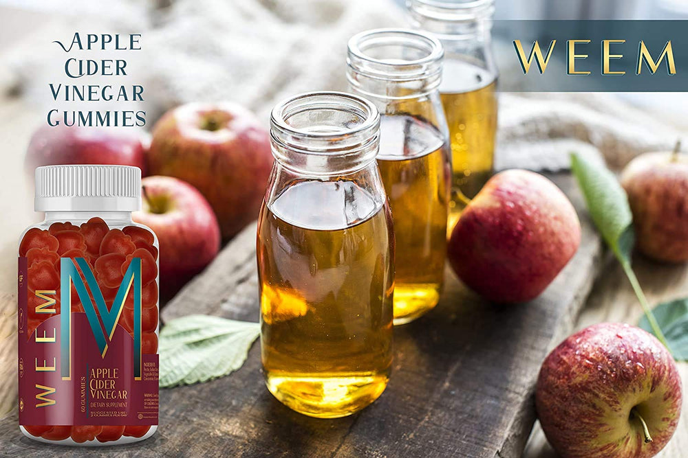 WEEM daily-use gummies in morning routine setup for energy support.