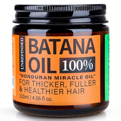 WEEMOTD Batana Oil bottle closeup showing pure formula for nourishing hair