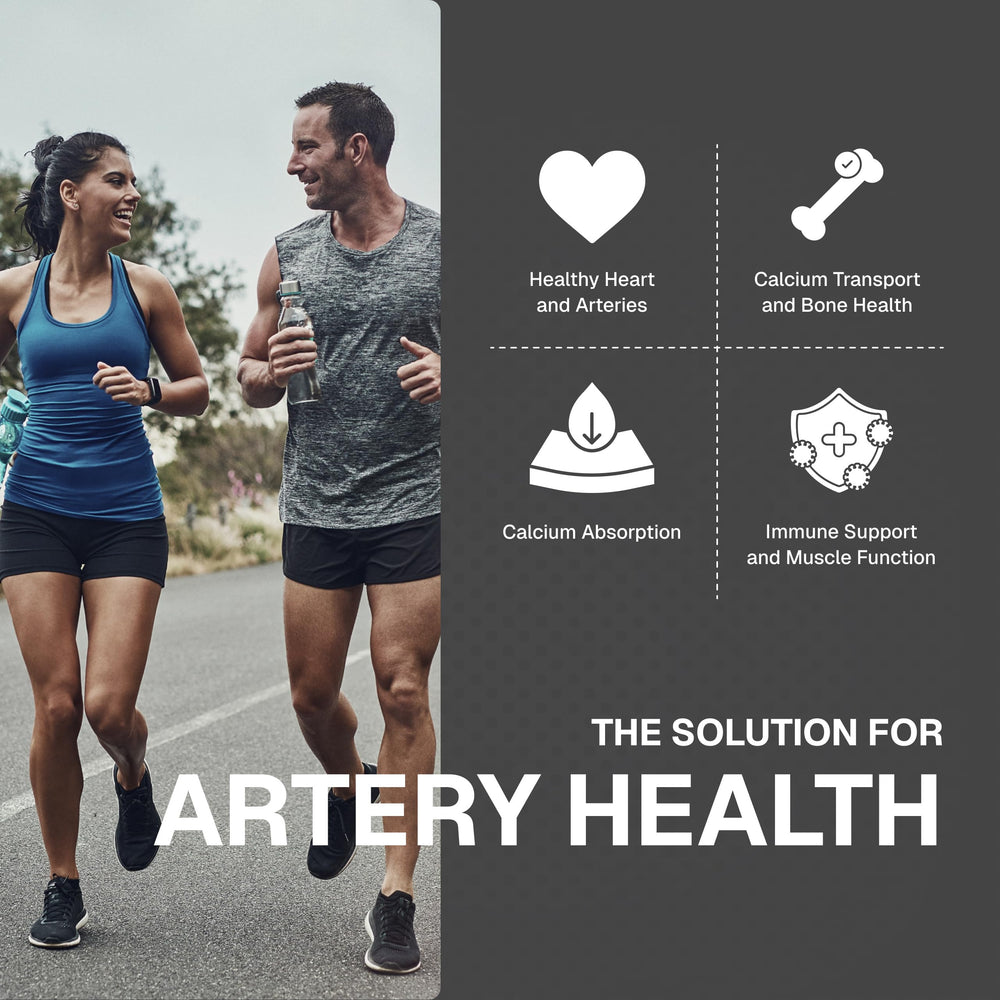 Weider Artery Health ingredients page features ginger for flavor and immune support notes.