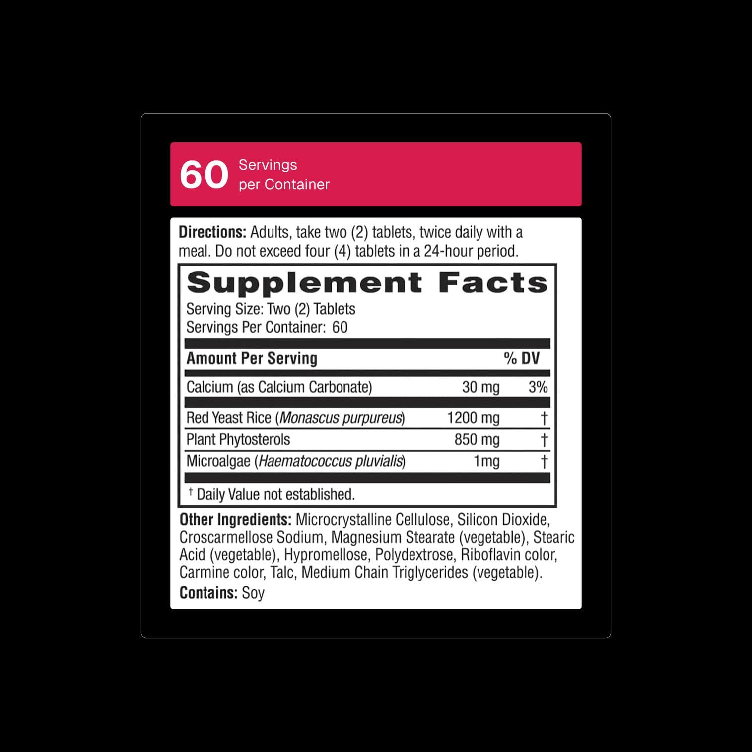 Weider phytosterols matrix visual signals plant-based support.