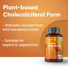 WeightWorld D3 high bioavailability tablet demonstrates efficient absorption.