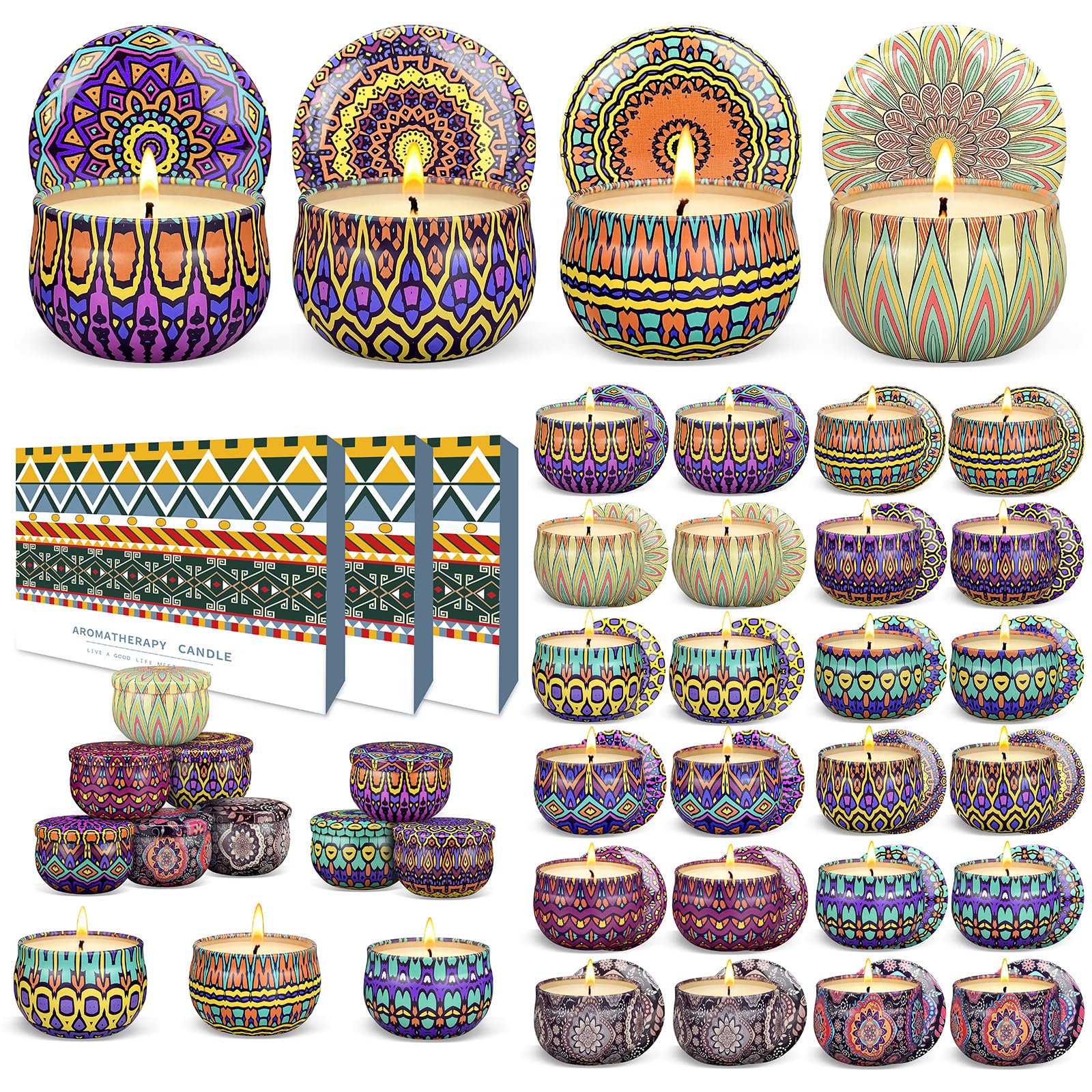 Weimingte 12-scent variety display for mood-enhancing ambience