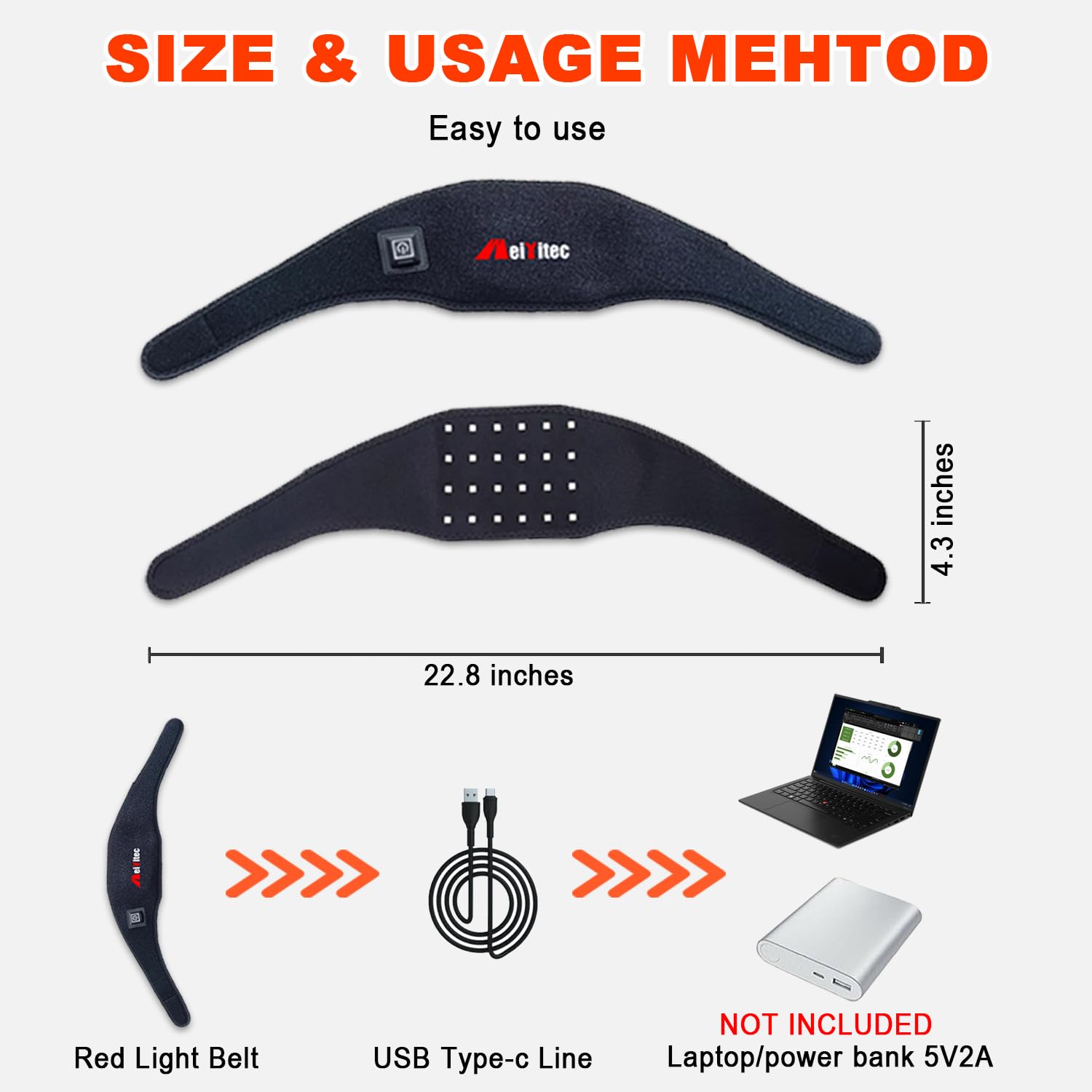 Weiyitec neck wrap positioned around neck and jaw area for targeted relief.