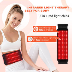 Weiyitec belt adjustable strap in use for versatile body areas