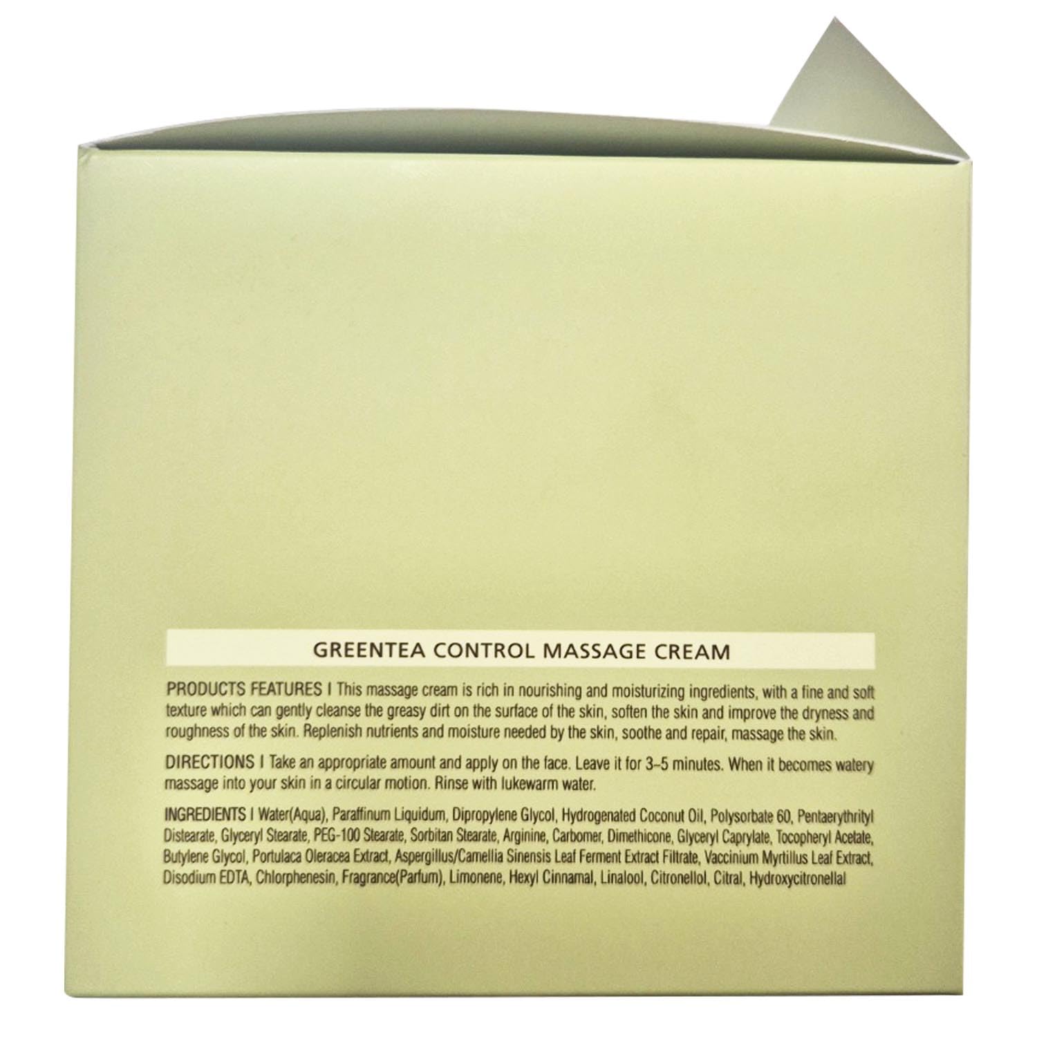 WELCOS Kwailnara massage cream during gentle facial massage