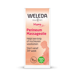 Weleda Perineum Massage Oil 50ml bottle for gentle pregnancy skin care
