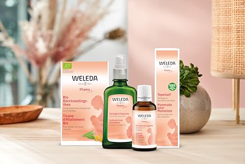 Weleda Perineum Massage Oil used during pregnancy for safe, regular perineal massage