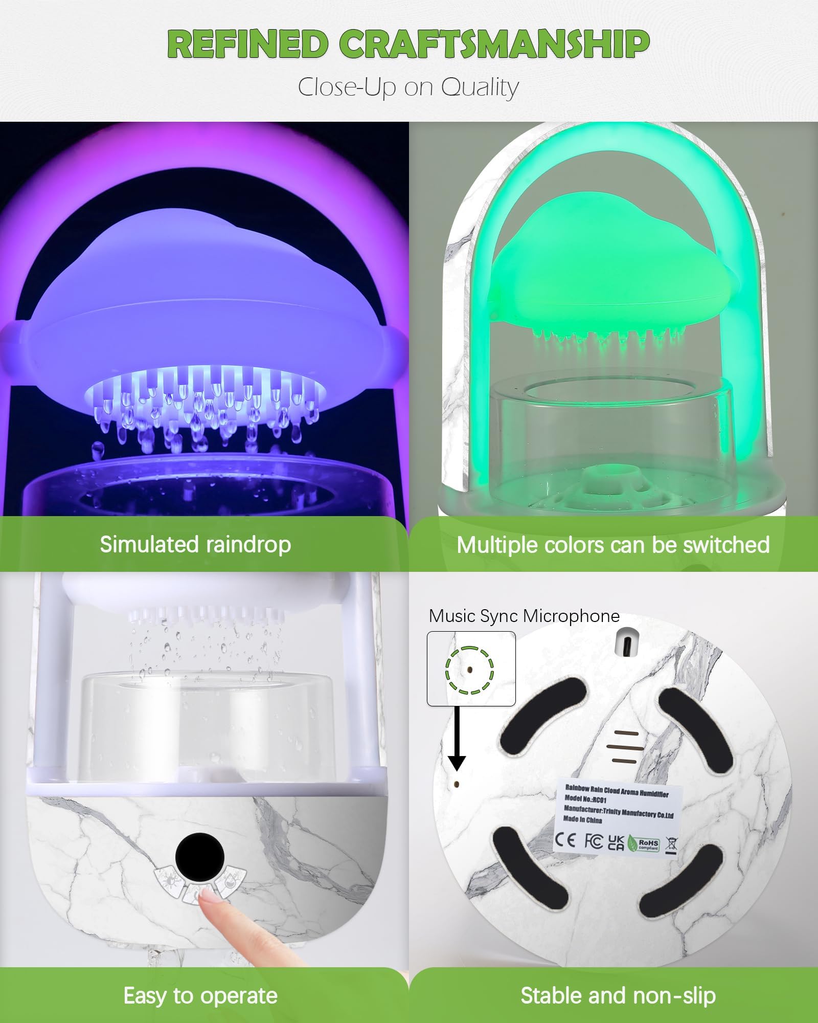 Weljoy Diffuser splash guard helps prevent water splashes