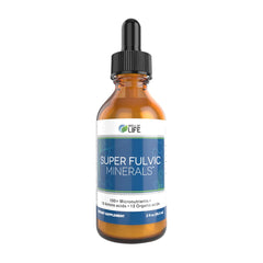 Well of Life Super Fulvic Minerals bottle showing compact 2 oz size for daily use and detox routine