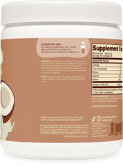 Wellah Colostrum Coconut Cream dissolving in a drink for easy mix