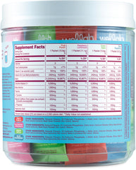 Wellah Get Going flavors image with Fruit Punch, Raspberry Lemonade, Green Apple, Blue Raspberry options for hydration