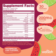 Wellah Get-Going Watermelon Lime drink being mixed in a shaker for energy