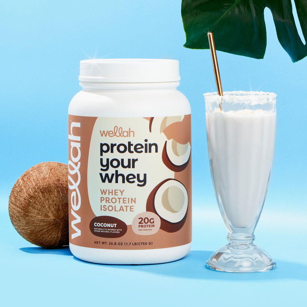 Wellah Protein Your Whey serving spoon enables precise portion control