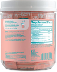 Wellah Pump-It-Up Creatine Strawberry Lemonade ingredients include cranberry extract for flavor