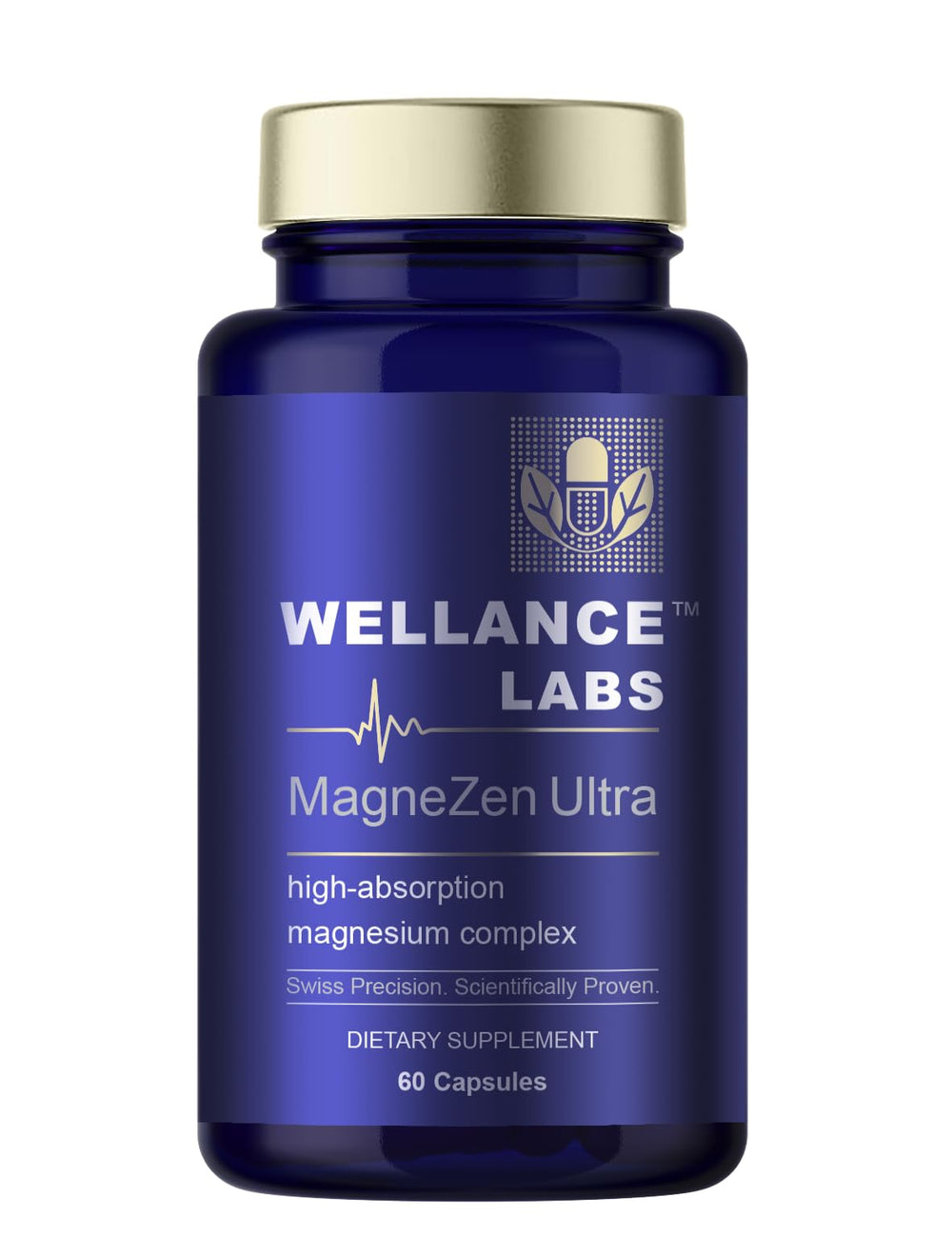 Wellance Labs MagneZen Ultra bottle pour for daily relaxation routine