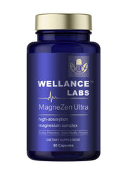 Wellance Labs MagneZen Ultra bottle pour for daily relaxation routine