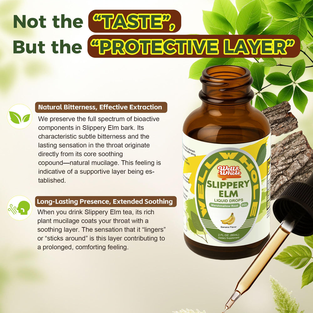 Well&Whole immune support drops bottle conveys daily wellness potential.