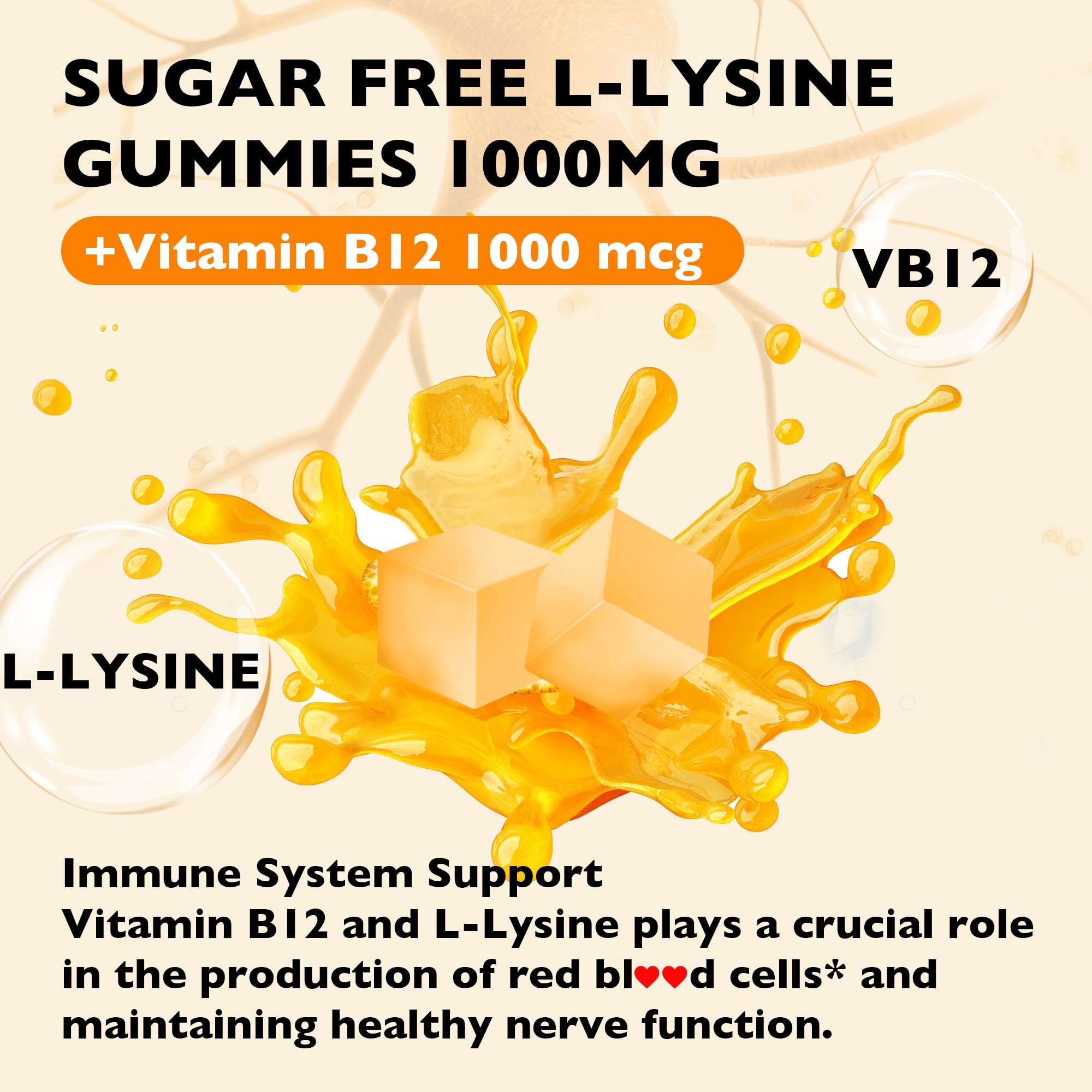 Well&Whole L-Lysine Gummies kids-dose chew demonstrates kid-friendly daily support.