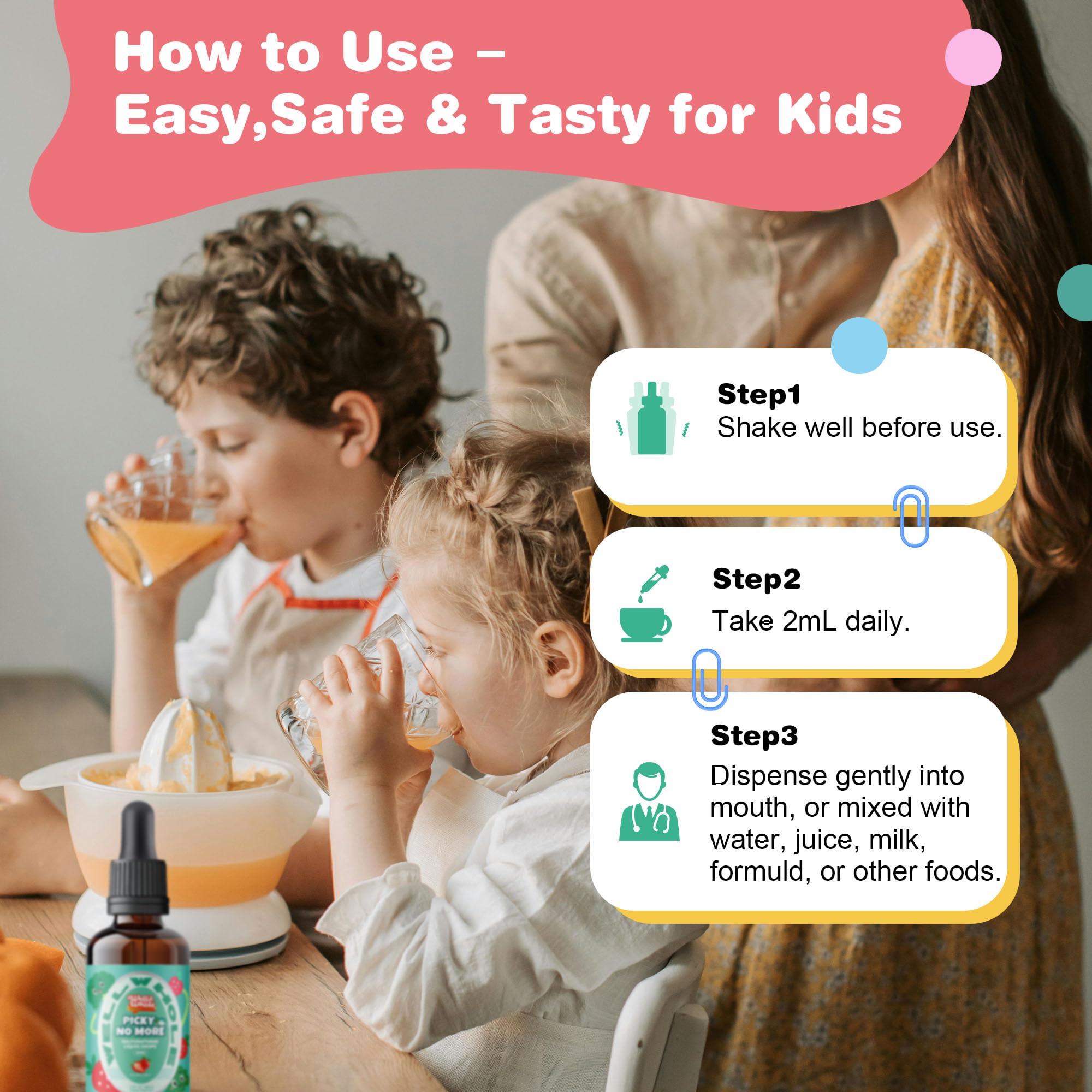 Well&Whole packaging highlights vegan, sugar-free formula for families.