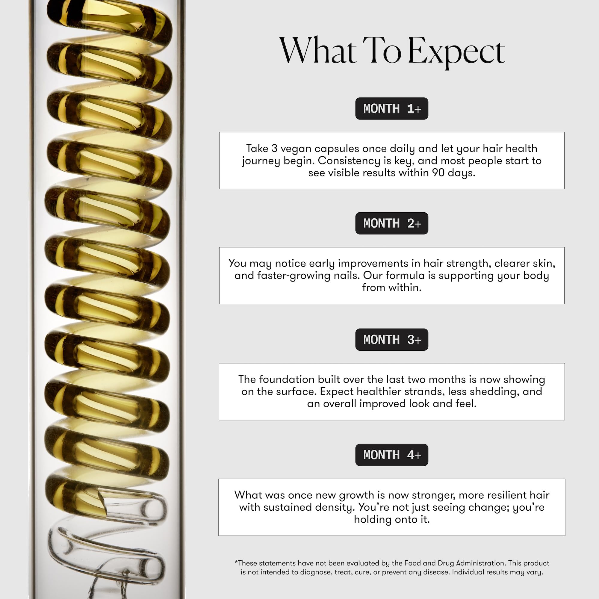 WELLBEL Women Clean subscription option banner example on packaging