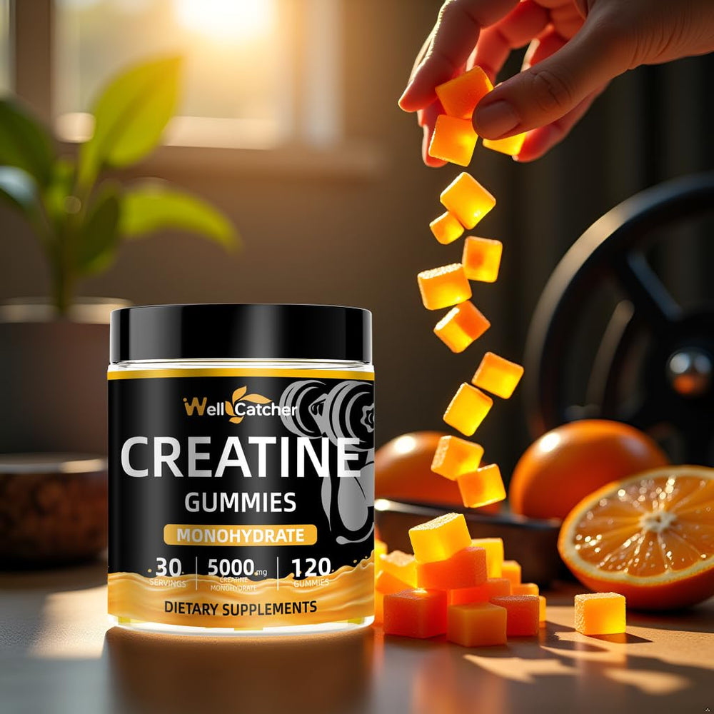 Wellcatcher creatine gummies supporting daily training endurance