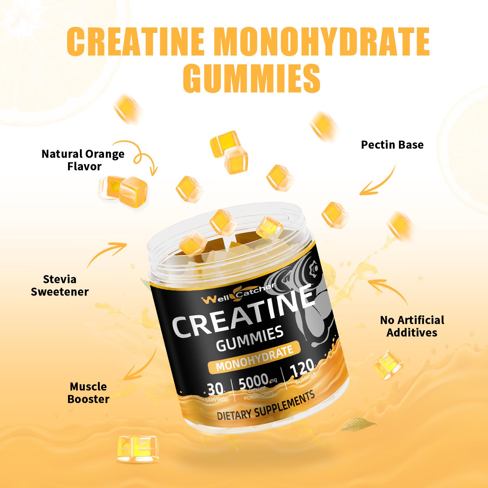 Gluten-free vegan halal-friendly Wellcatcher gummies for diverse diets