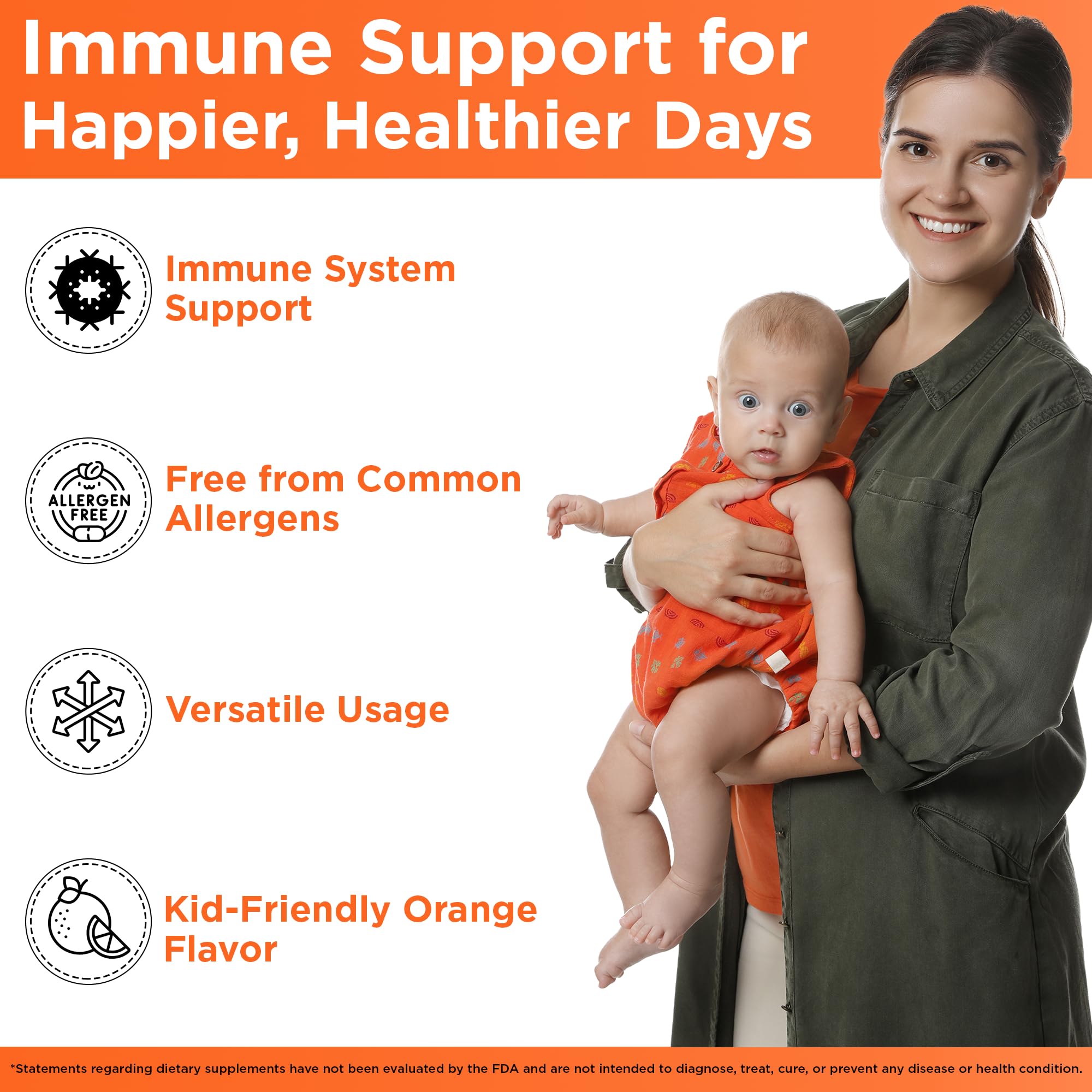 Wellements immune-support dropper enables precise dosing toward the inner cheek.