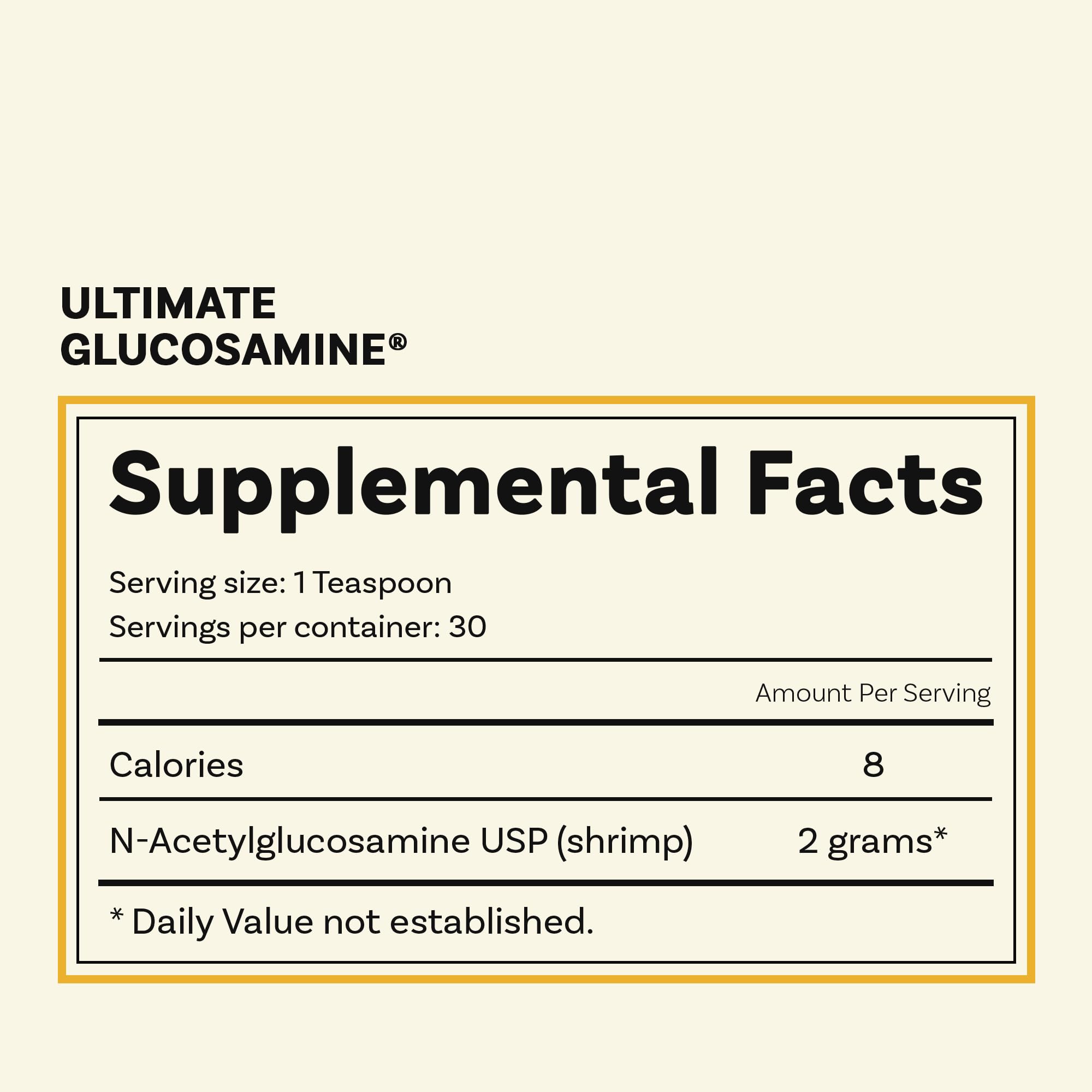 Wellesley Therapeutics Ultimate Glucosamine blended into a smoothie for daily use.