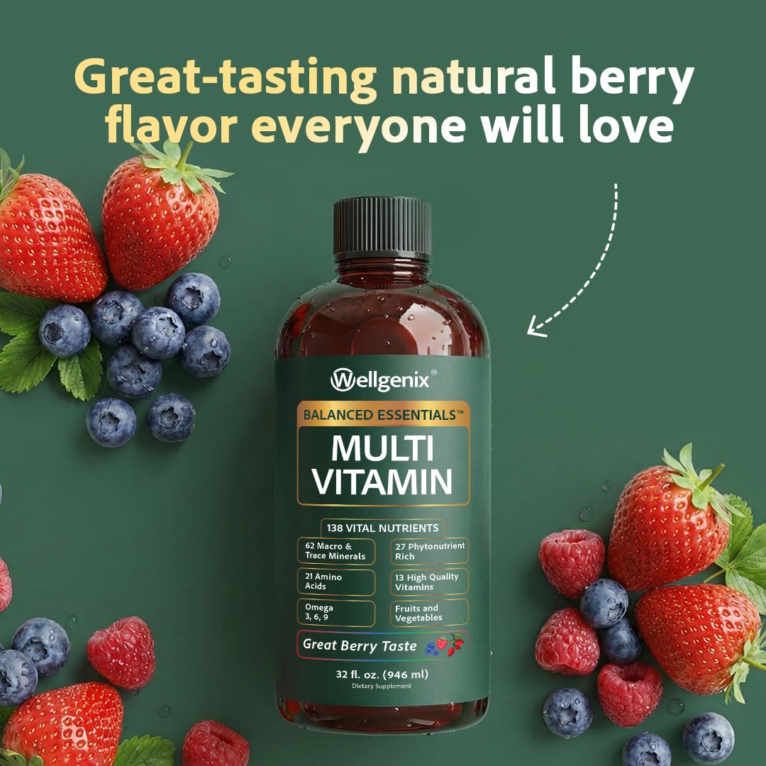 Wellgenix Balanced Essentials Plus family-friendly dosing with kids and adults.
