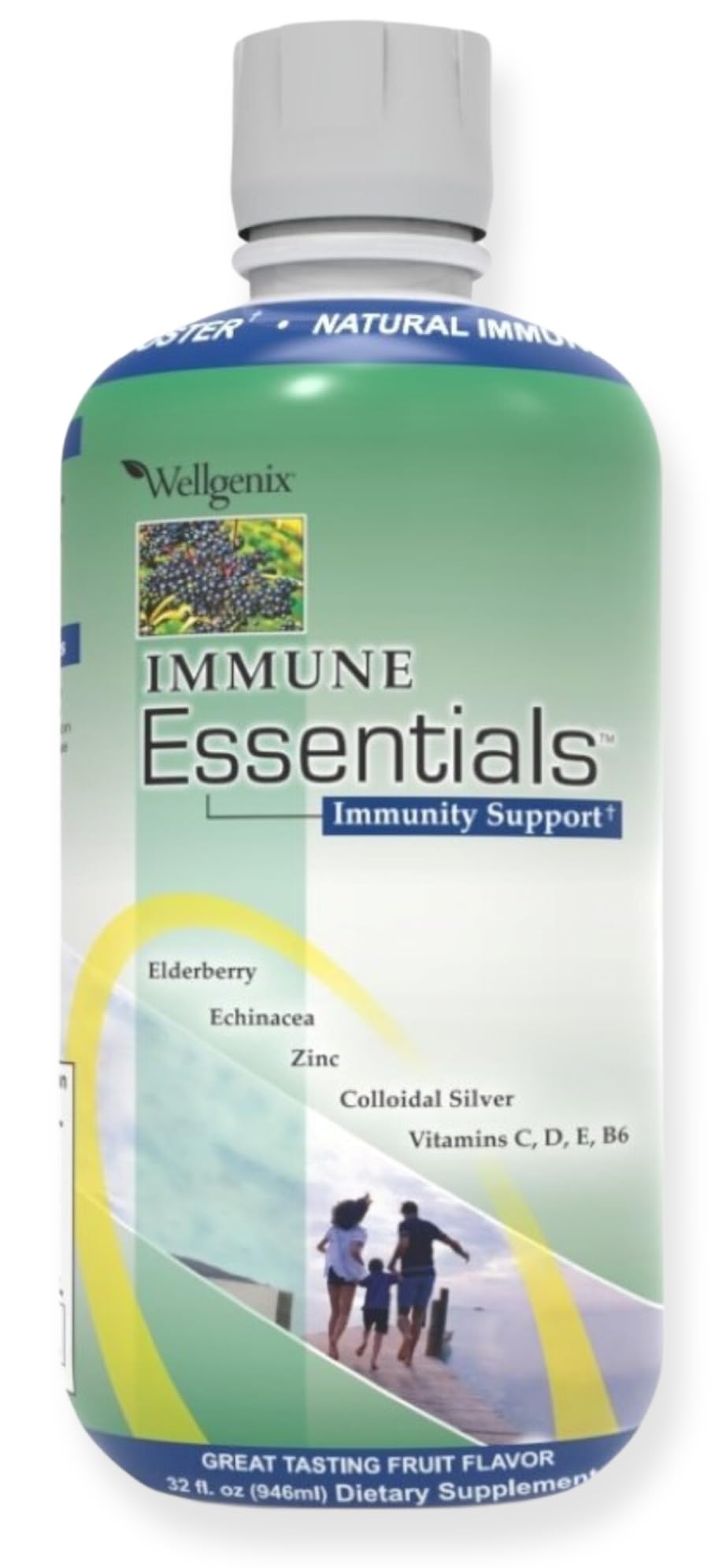 Wellgenix Immune Essentials 2-pack packaging on display