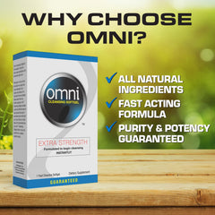Wellgenix Omni GMP facility badge signaling USA manufacturing standards.