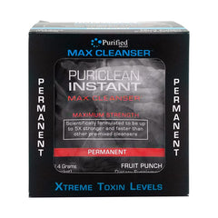 Wellgenix Puriclean Instant Max Cleanser powder bottle for a 7-day detox.