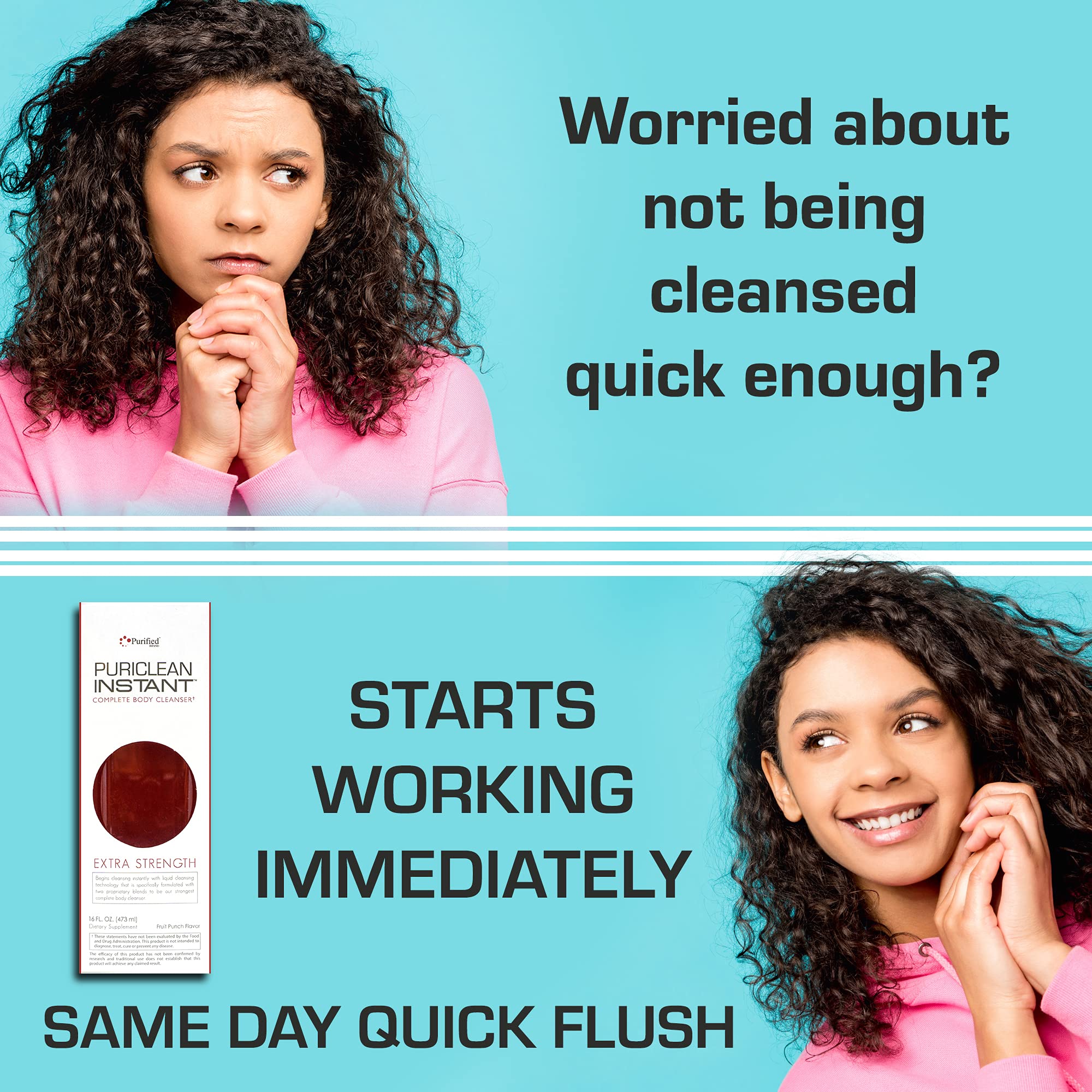 Wellgenix Puriclean liquid color, bright fruit-punch shade.